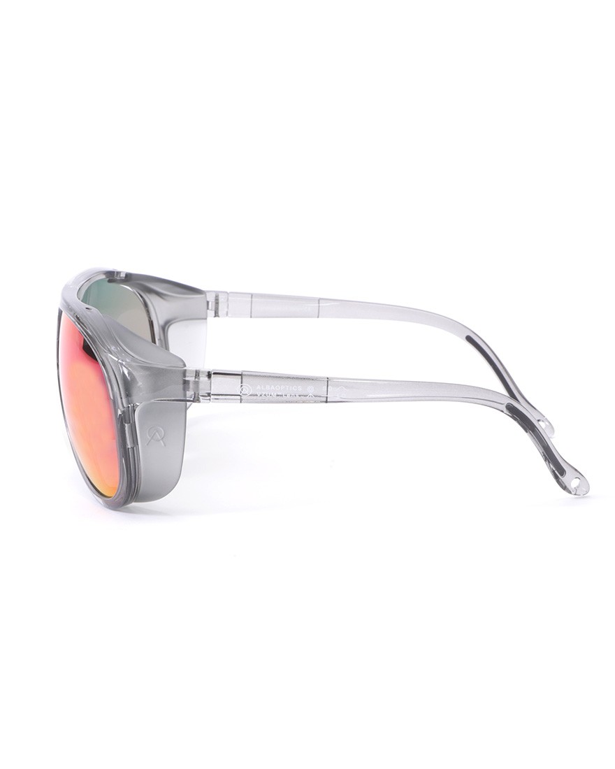 ALBA OPTICSソロ パープルミラーレンズ サングラス 【SOLO VZUM ML PLASMA】03l