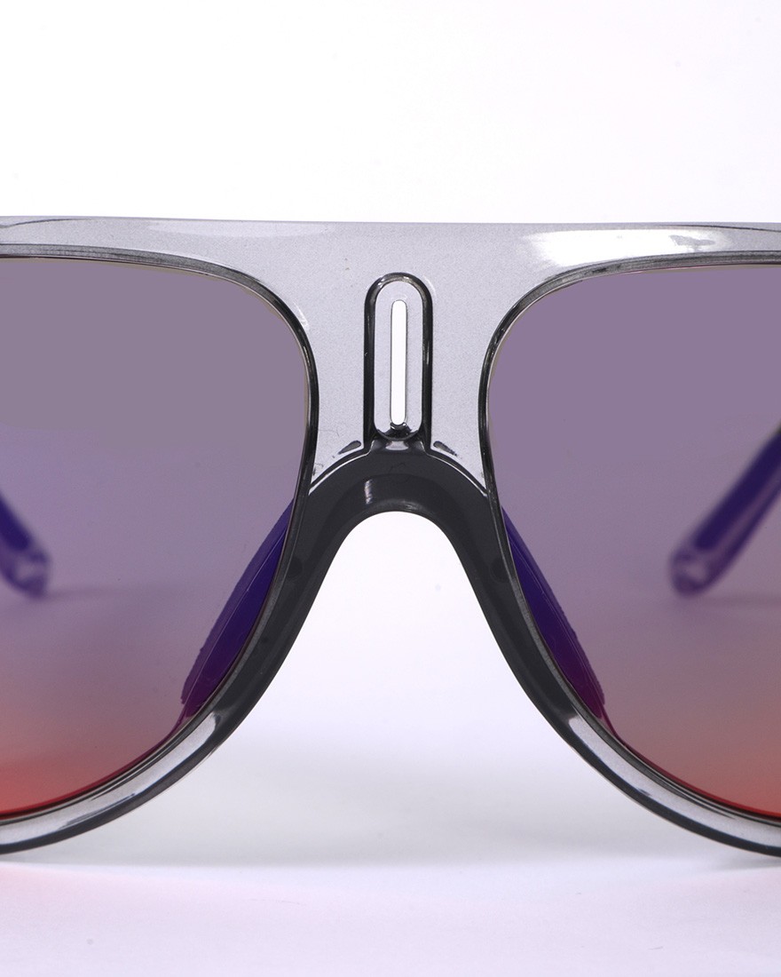ALBA OPTICSソロ パープルミラーレンズ サングラス 【SOLO VZUM ML PLASMA】05l