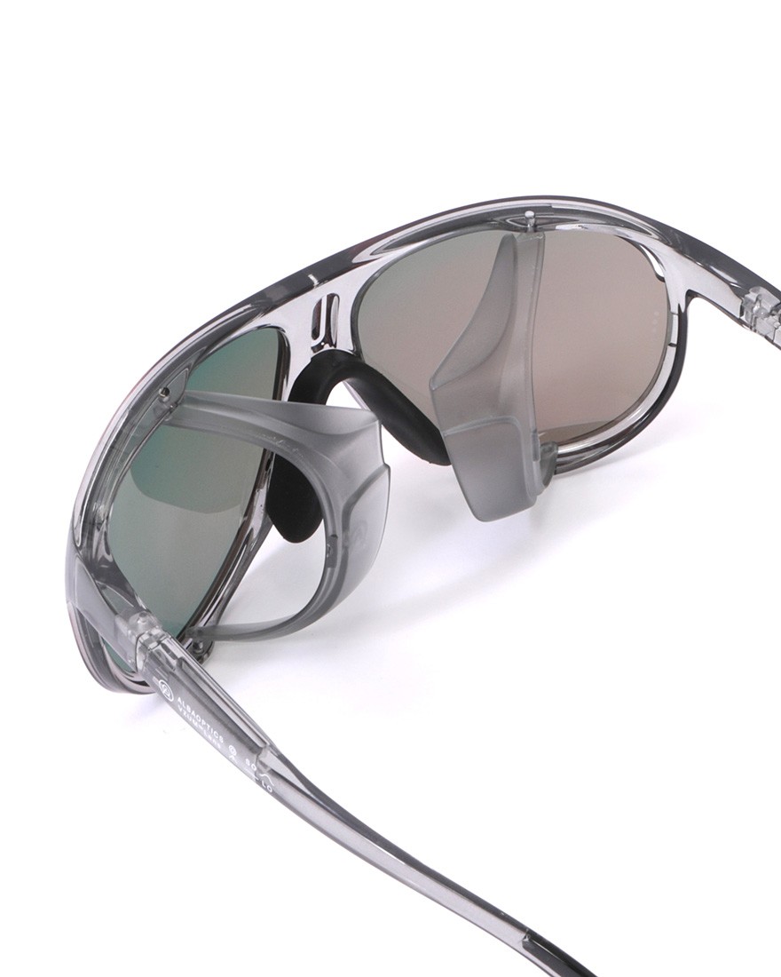 ALBA OPTICSソロ パープルミラーレンズ サングラス 【SOLO VZUM ML PLASMA】12l