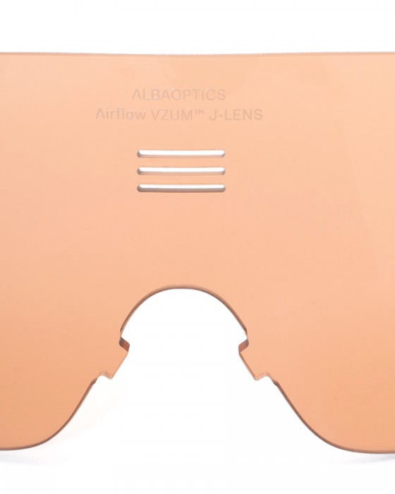ALBA OPTICSジャンボ用 スペアレンズ（サーモンカラーレンズ）【VZUM J-LENS SLM】08l