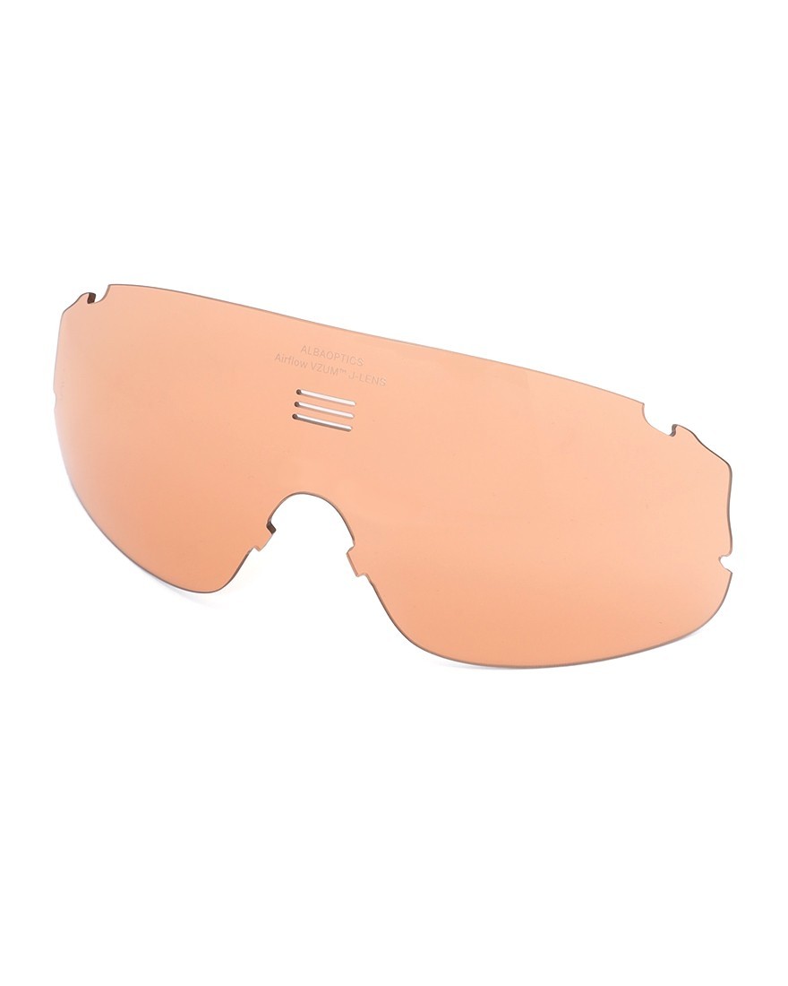 ALBA OPTICSジャンボ用 スペアレンズ（サーモンカラーレンズ）【VZUM J-LENS SLM】ma