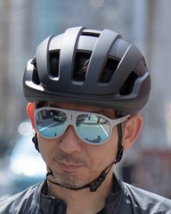 ALBA OPTICSソロ ブルーミラーレンズ サングラス 【SOLO VZUM ML CIELO】mb_18l
