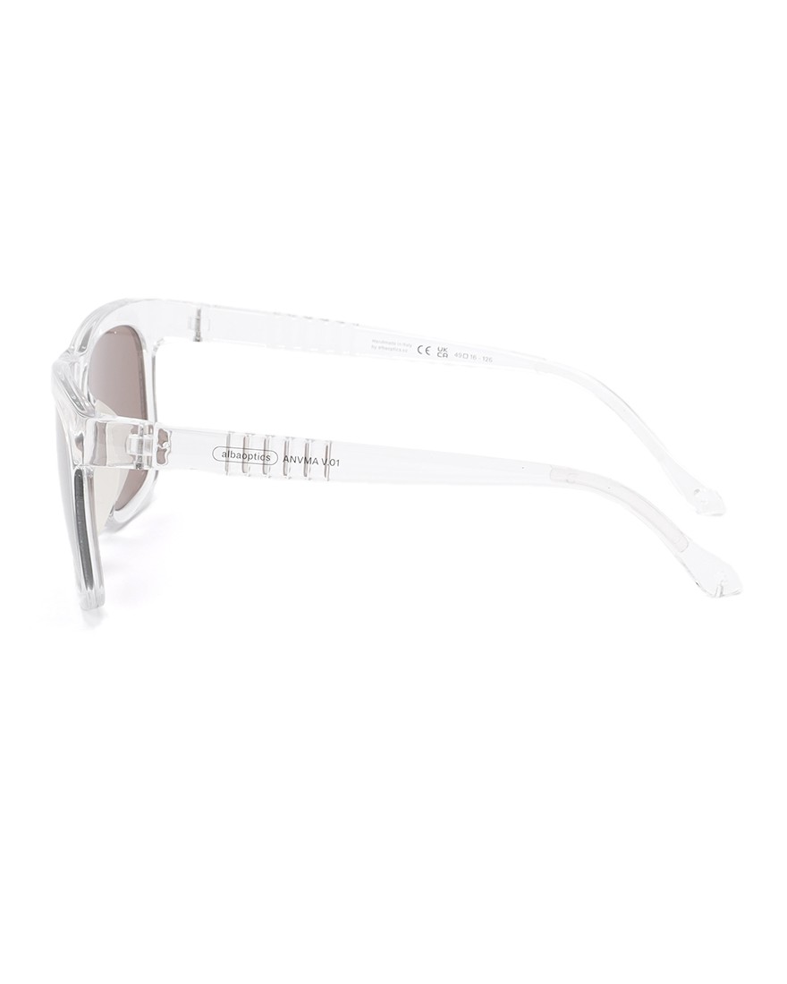 ALBA OPTICSアヌマV.01 シルバーミラーレンズ サングラス【ANVMA V.01 VZUM ALU】06l