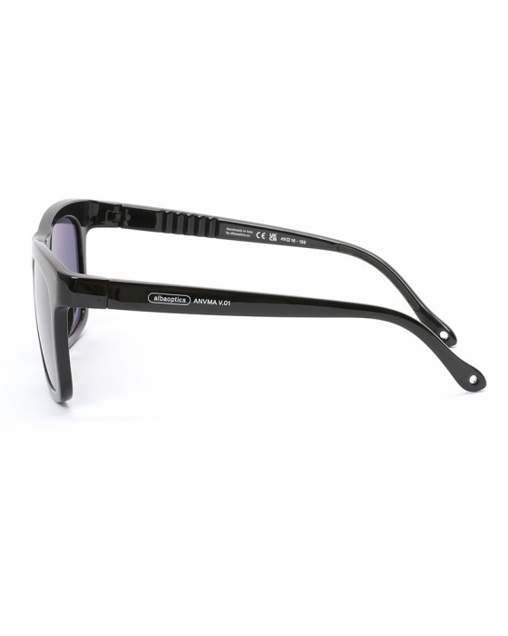 ALBA OPTICSアヌマV.01 偏光レンズ サングラス【ANVMA V.01 VZUM POL GRY】06l