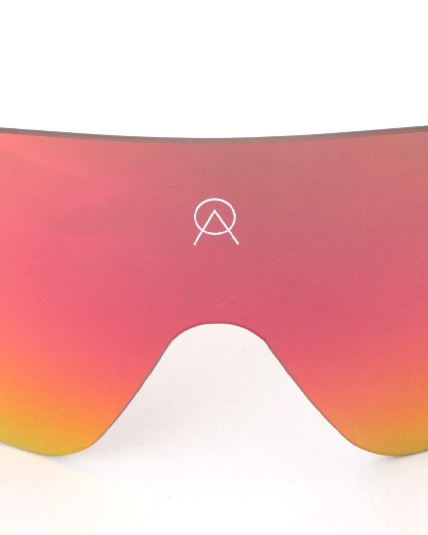 ALBA OPTICS※ワケあり※デルタ用スペアレンズ（カラーミラーレンズ） 【VZUM A-LENS ML】05l