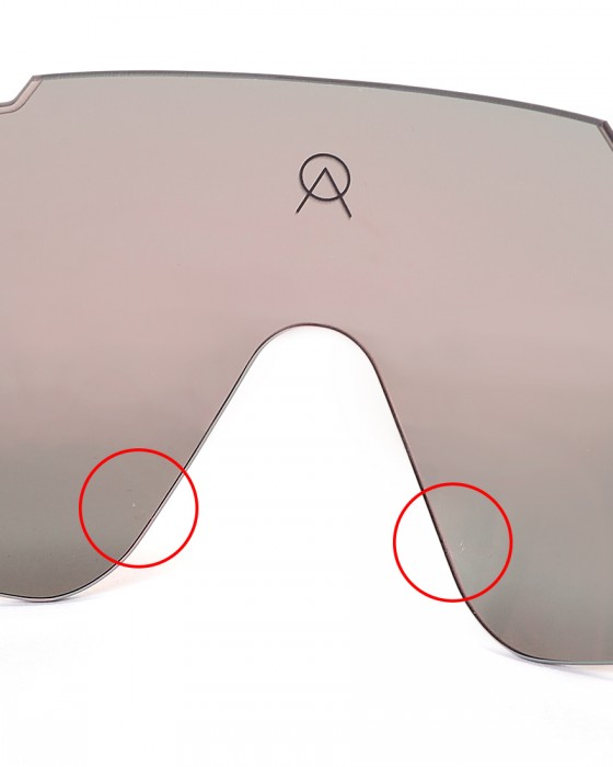 ALBA OPTICS※ワケあり※デルタ用スペアレンズ（カラーミラーレンズ） 【VZUM A-LENS ML】07l