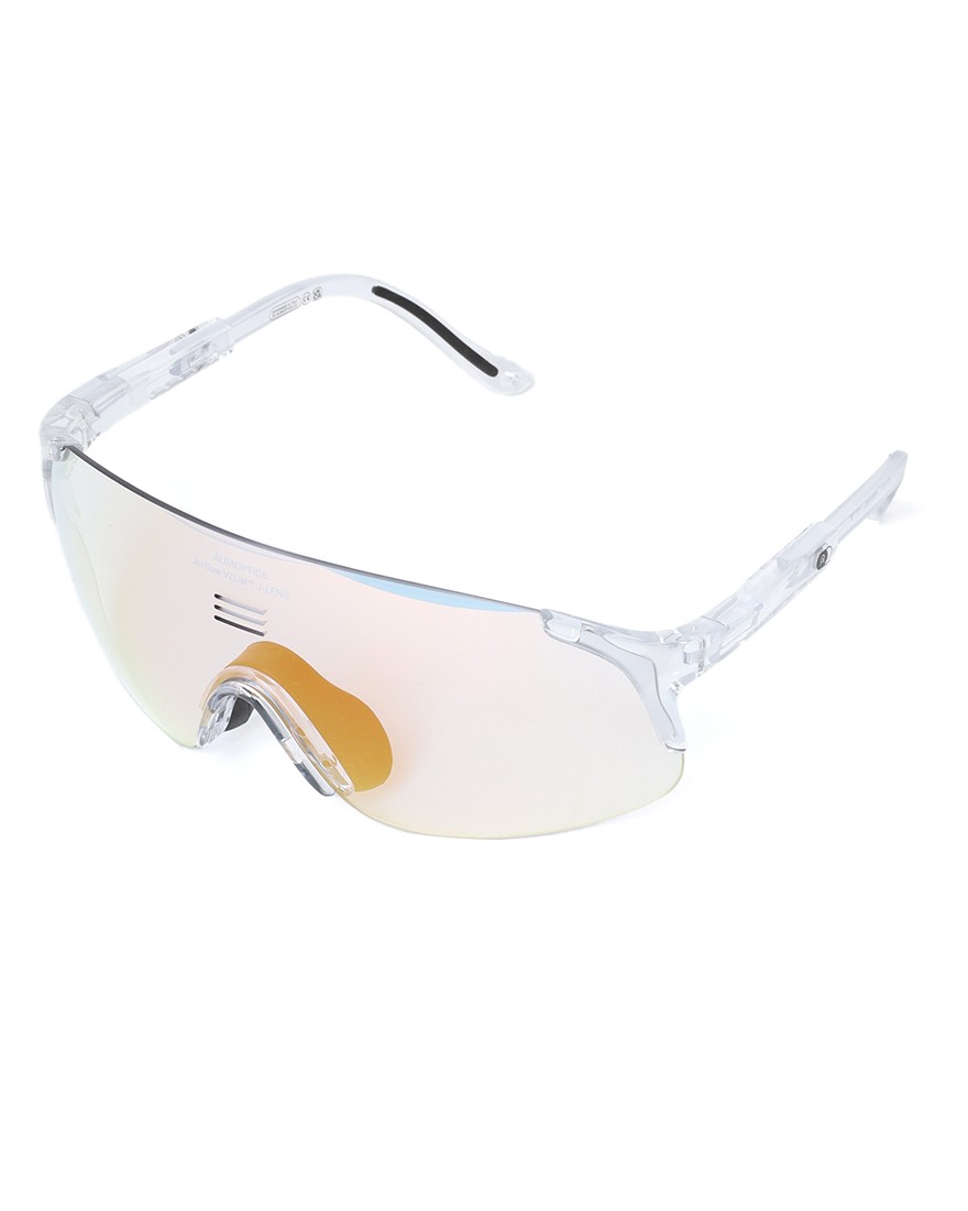 ALBA OPTICSジャンボ 調光レッドミラーレンズ サングラス【JUMBO F-LENS FIR】c2