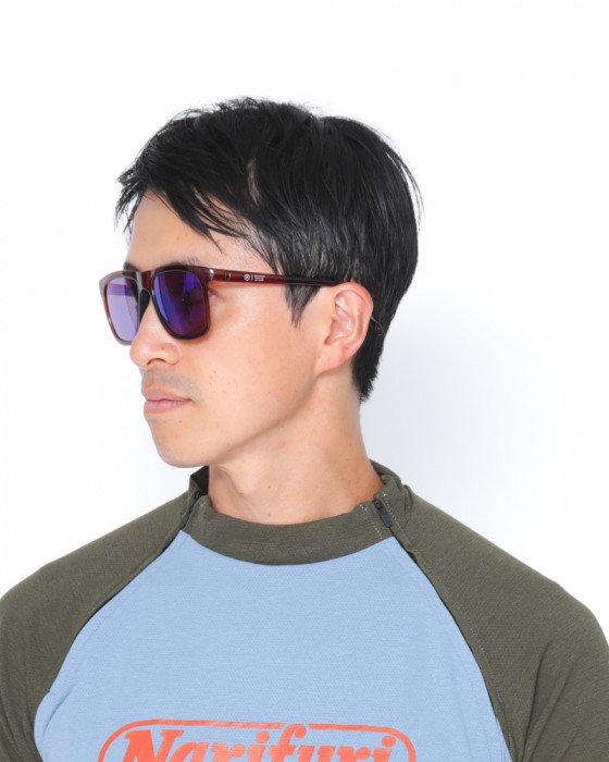 ALBA OPTICSアヌマ パープルミラーレンズ サングラス 【ANVMA VZUM ML PLASMA】22l