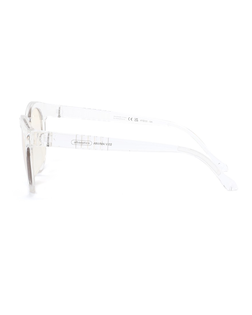 ALBA OPTICSアヌマV.02 調光シルバーミラーレンズ サングラス【ANVMA V.02 VZUM F-LENS RKT】05l
