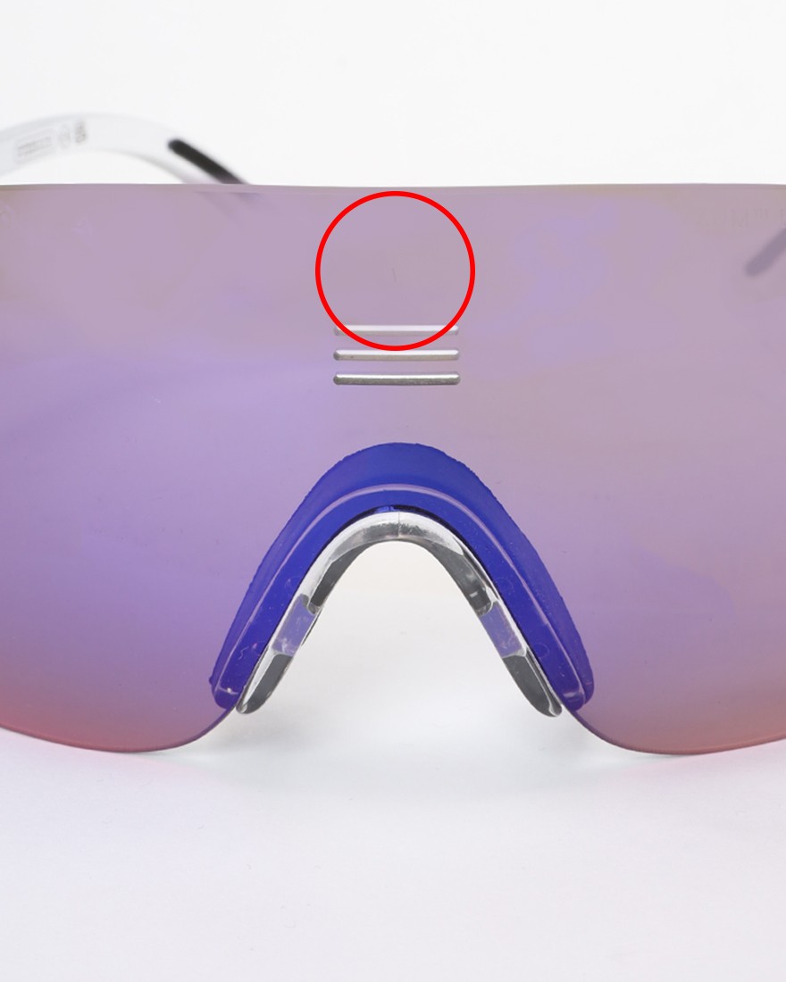 ALBA OPTICS※ワケあり※ジャンボ パープルミラーレンズ サングラス【JUMBO VZUM ML PLASMA】18l