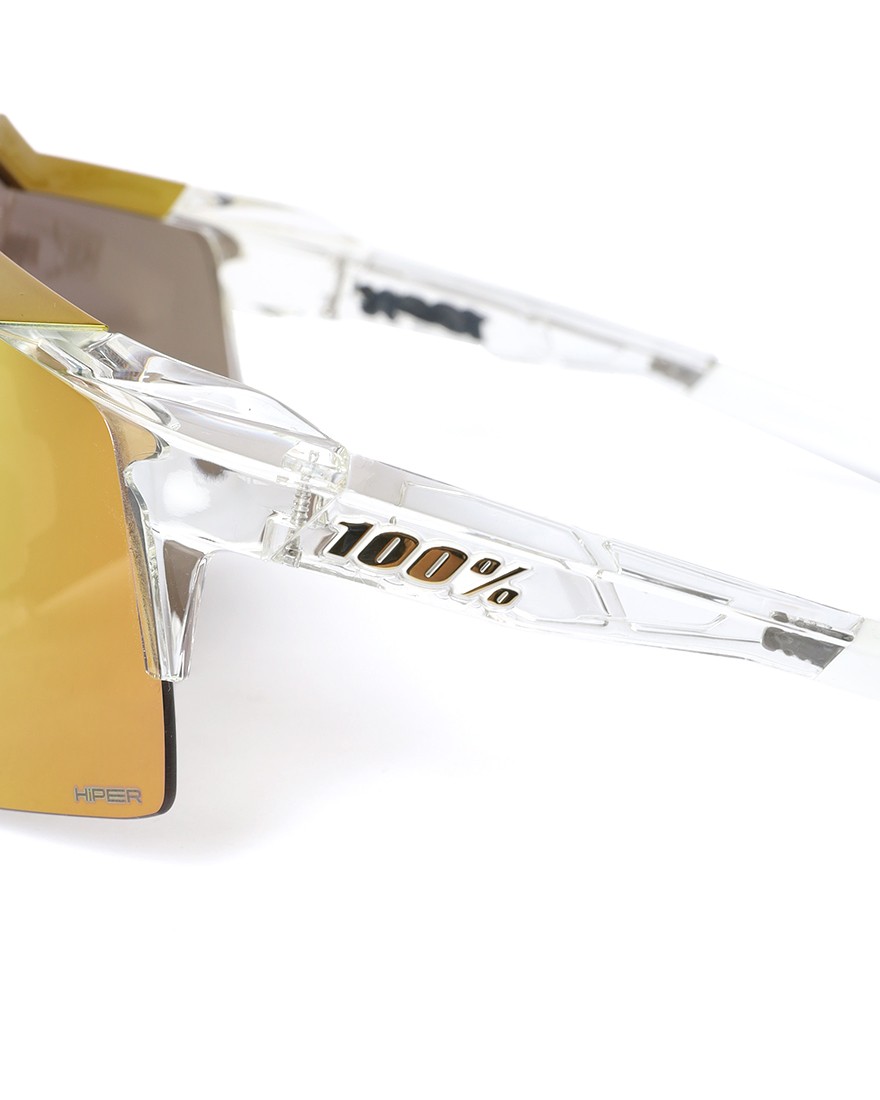 100%＜限定＞スピードクラフト ハイパー24Kゴールドミラーレンズ サングラス【SPEEDCRAFT/HiPER®レンズ】10l