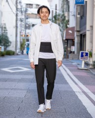 TOKYO WHEELSヘリンボーン ウエストウォーマー【Herringbone Haramaki】mb_ma