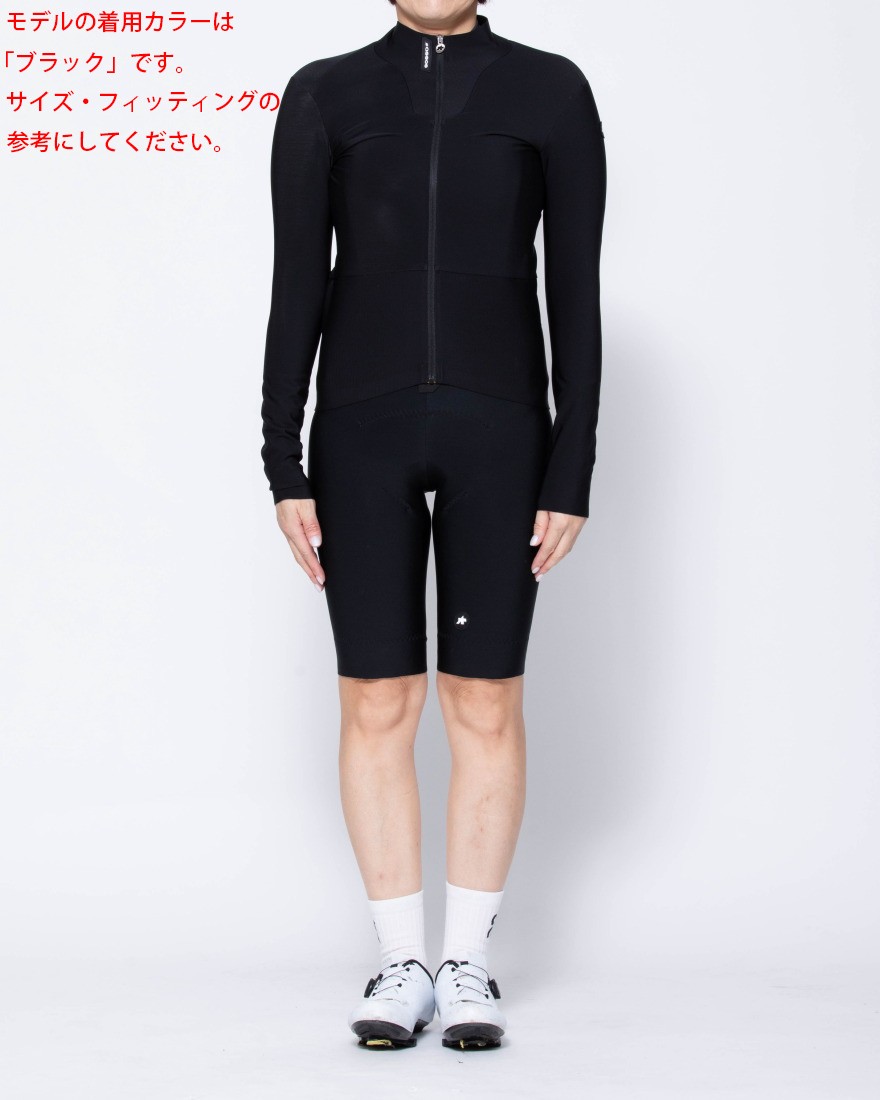 ASSOSレディースロングスリーブジャージ【DYORA R SPRING FALL JERSEY S11】01l