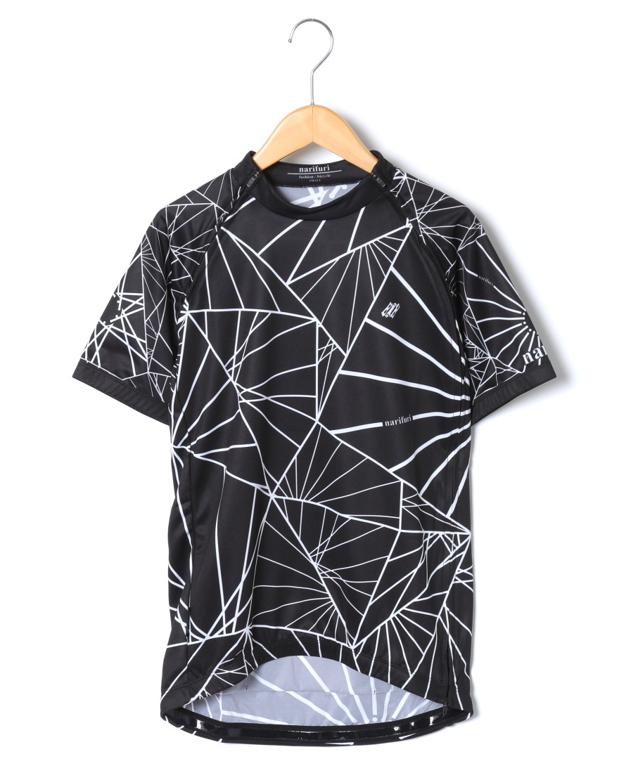 サイクルジャージスプリット“Dazzle Camo”【NF7006】｜narifuri（ナリフリ）｜TOKYOlife