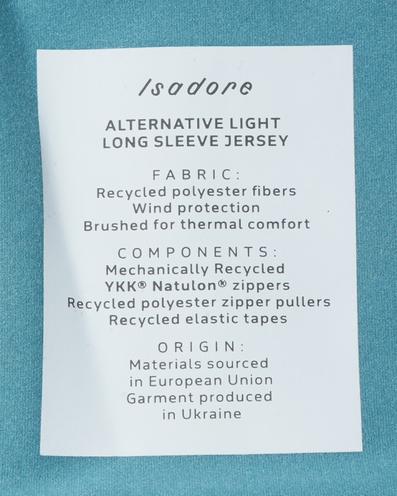 Isadoreロングスリーブジャージ【Alternative Light Long Sleeve Jersey2.0】18l