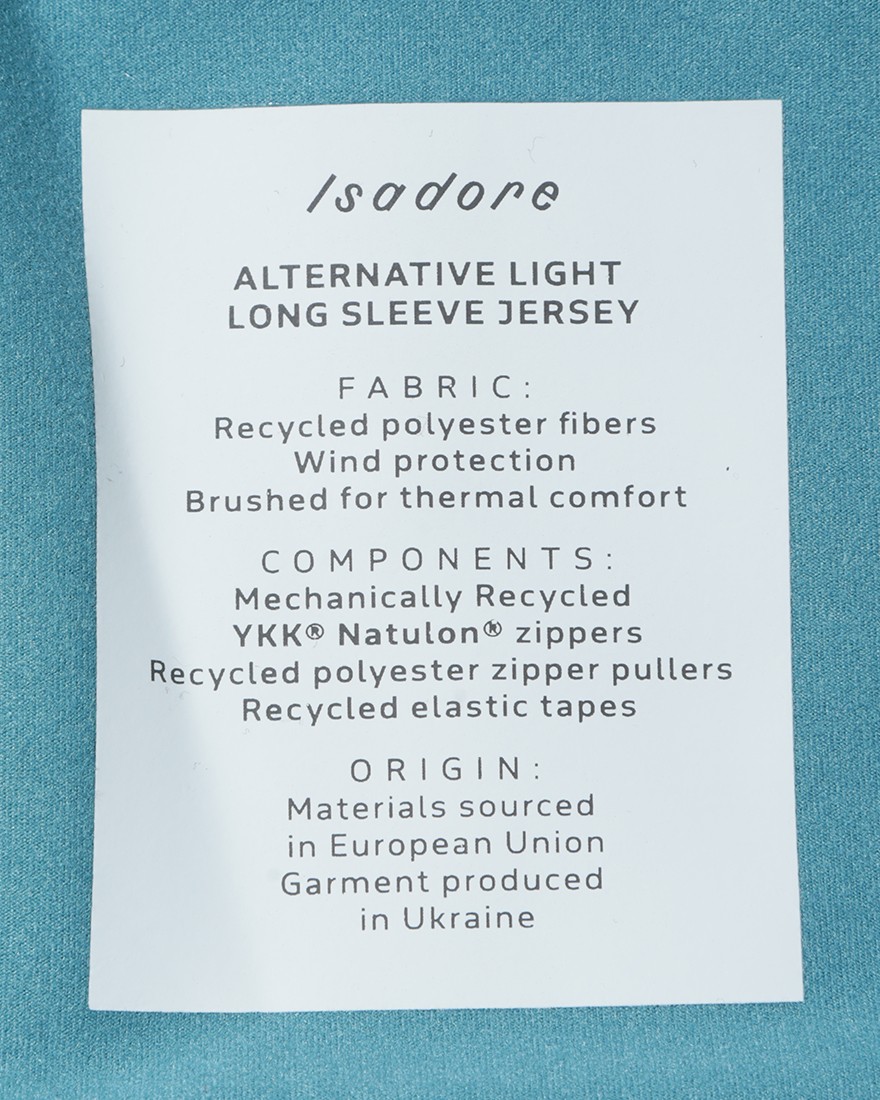 Isadoreロングスリーブジャージ【Alternative Light Long Sleeve Jersey2.0】18l