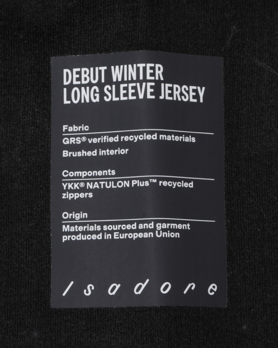 Isadoreロングスリーブジャージ【Debut Winter Long Sleeve Jersey】16l