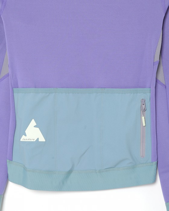 Isadoreレディースロングスリーブジャージ【Alternative Eco Fleece Long Sleeve Jersey】13l
