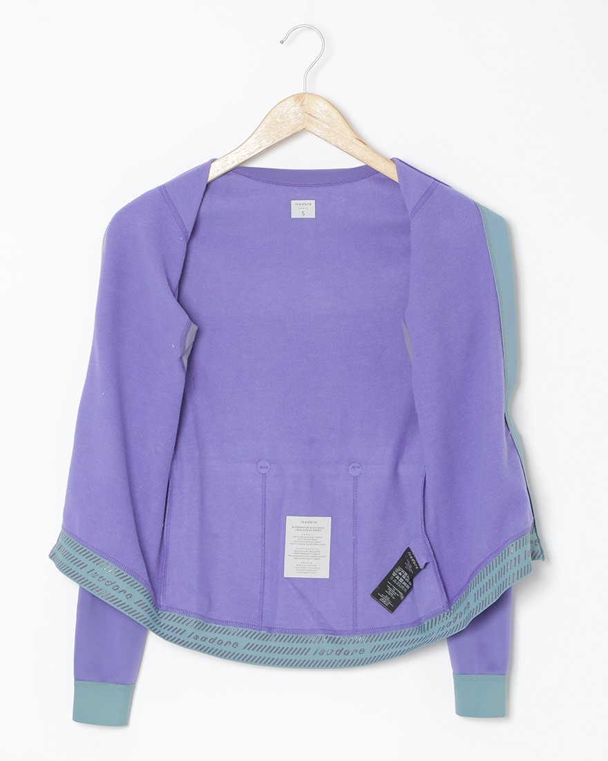 Isadoreレディースロングスリーブジャージ【Alternative Eco Fleece Long Sleeve Jersey】17l