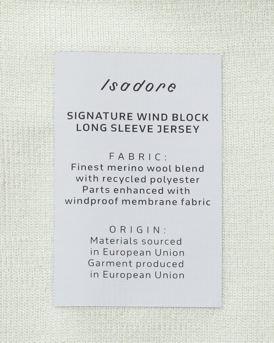 Isadoreレディースロングスリーブジャージ【Signature Wind Block Long Sleeve Jersey】17l