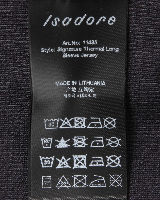 Isadoreレディースロングスリーブジャージ【Signature Thermal Long Sleeve Jersey2.0】25l