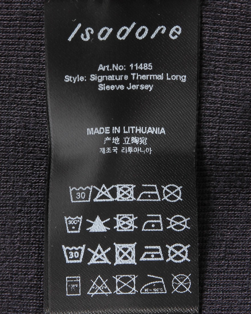 Isadoreレディースロングスリーブジャージ【Signature Thermal Long Sleeve Jersey2.0】25l