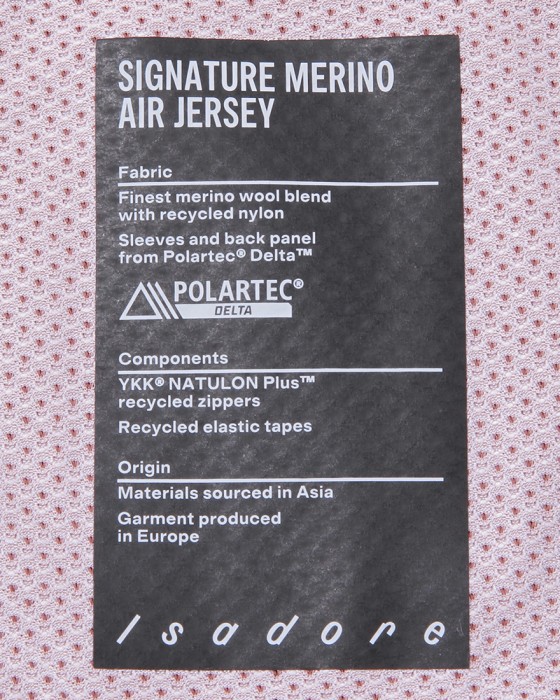 Isadoreレディースショートスリーブジャージ【Women's Signature Merino Air Jersey】19l