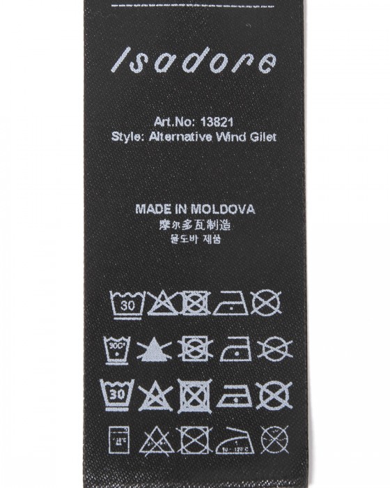 Isadoreレディース軽量ウインドジレ【Alternative Wind Gilet】17l