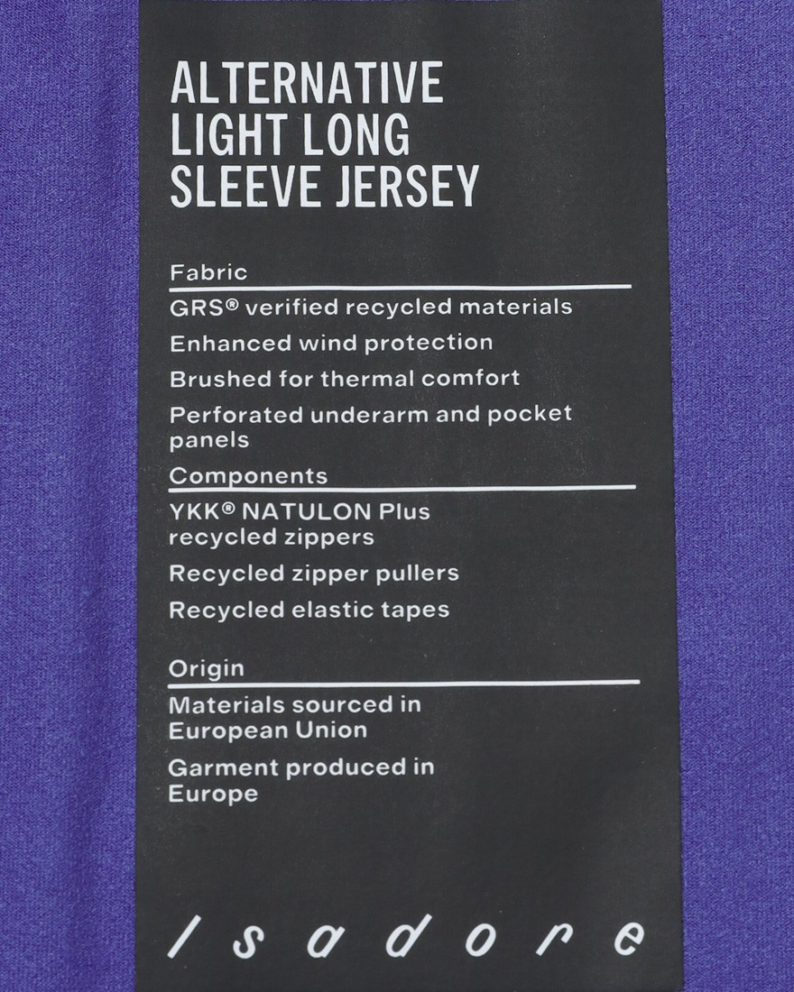Isadoreロングスリーブジャージ【Alternative Light Long Sleeve Jersey】20l