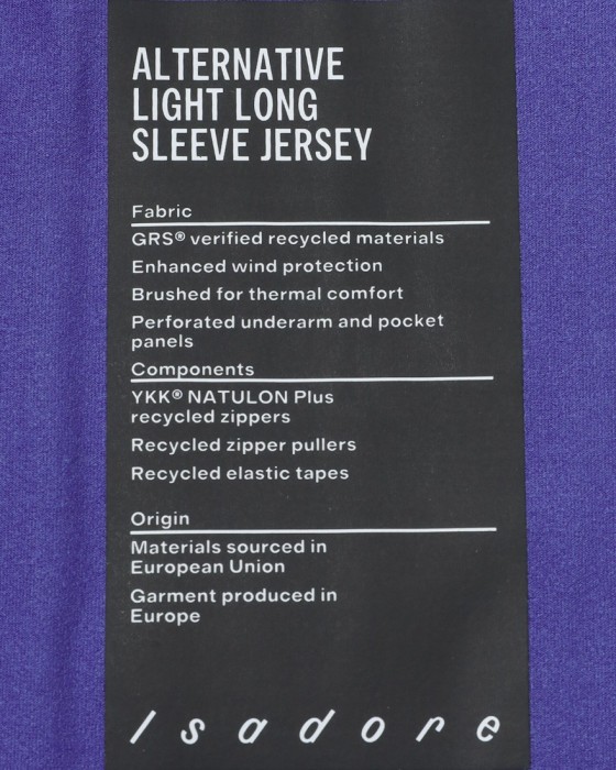 Isadoreロングスリーブジャージ【Alternative Light Long Sleeve Jersey】22l