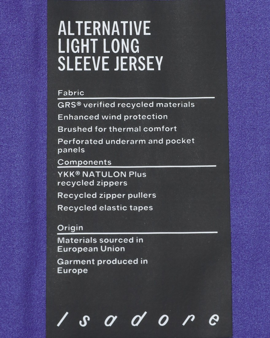 Isadoreロングスリーブジャージ【Alternative Light Long Sleeve Jersey】22l
