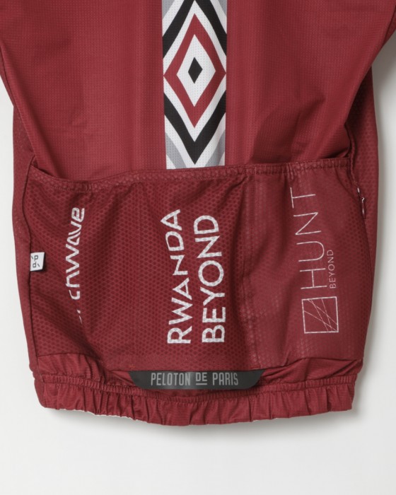 Peloton de Parisショートスリーブジャージ【Sprinteur RWANDA BEYOND SS JERSEY】10l
