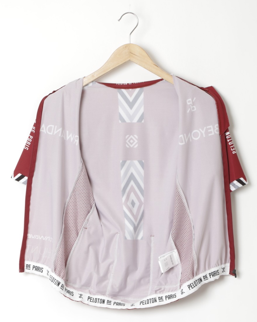 Peloton de Parisショートスリーブジャージ【Sprinteur RWANDA BEYOND SS JERSEY】15l