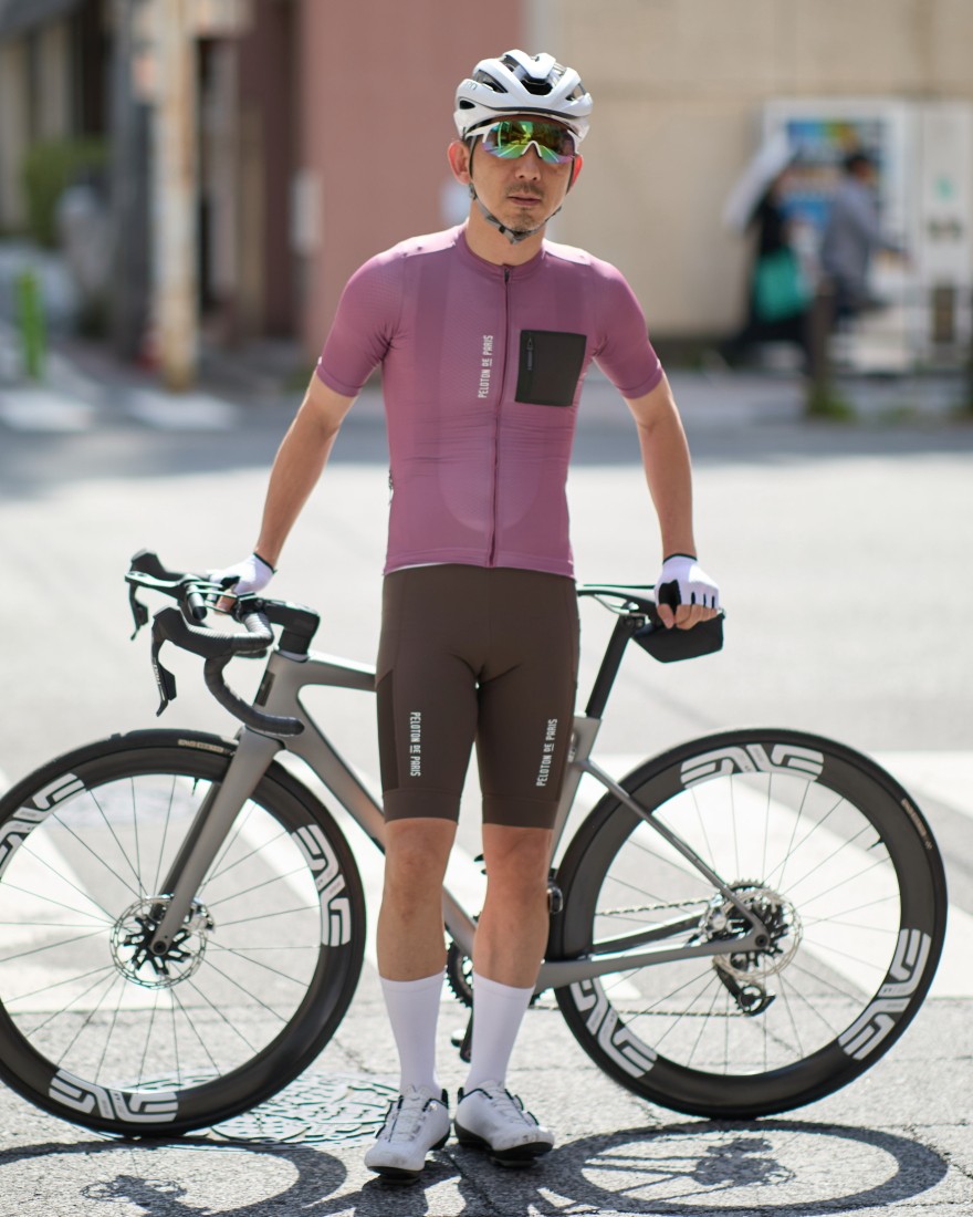 Peloton de Parisショートスリーブジャージ【AVONTURIER SHORT SLEEVE JERSEY】ma