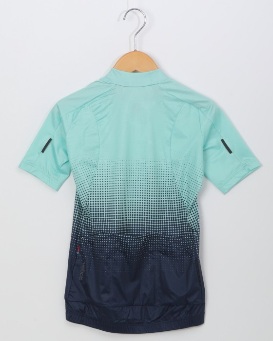 Velocioレディースショートスリーブジャージ【Women's Halftone Ultralight Jersey】01l