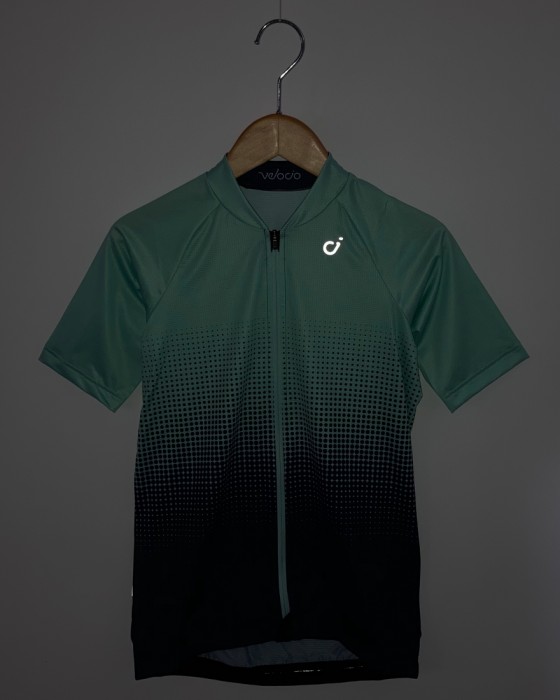 Velocioレディースショートスリーブジャージ【Women's Halftone Ultralight Jersey】02l