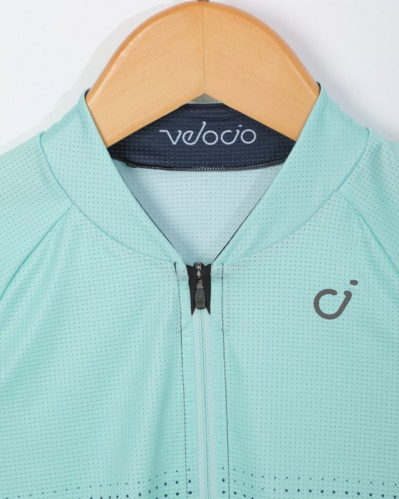 Velocioレディースショートスリーブジャージ【Women's Halftone Ultralight Jersey】04l