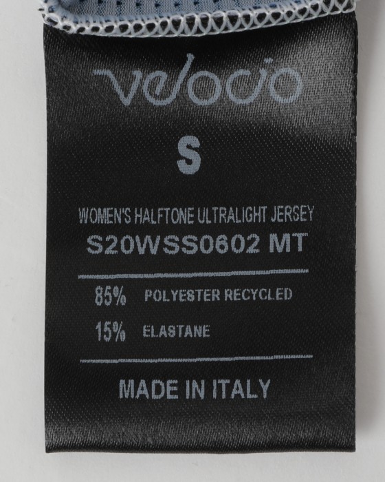 Velocioレディースショートスリーブジャージ【Women's Halftone Ultralight Jersey】15l