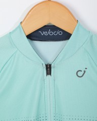 Velocioレディースショートスリーブジャージ【Women's Halftone Ultralight Jersey】mb_04l