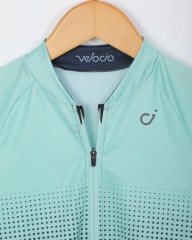 Velocioレディースショートスリーブジャージ【Women's Halftone Ultralight Jersey】mb_05l