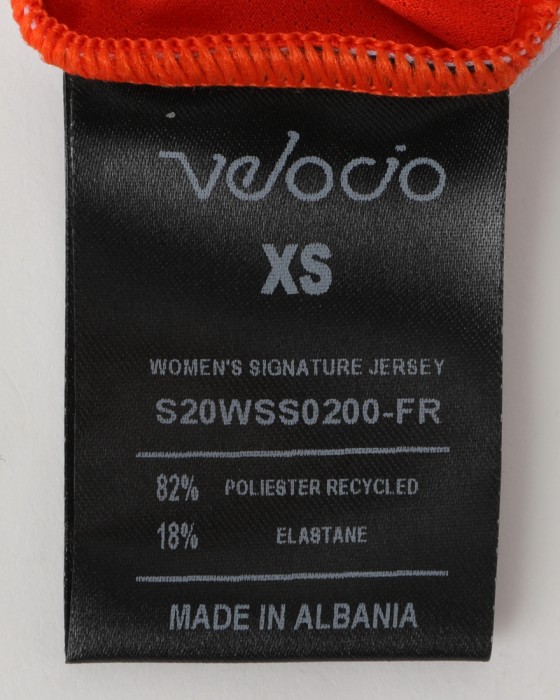 Velocioレディースショートスリーブジャージ【Women's Signature Jersey】18l