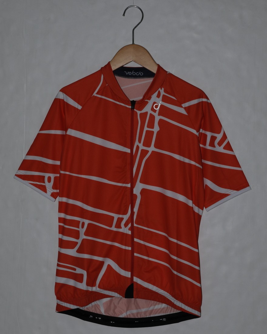 Velocioショートスリーブジャージ【Block Print SE Jersey】12l