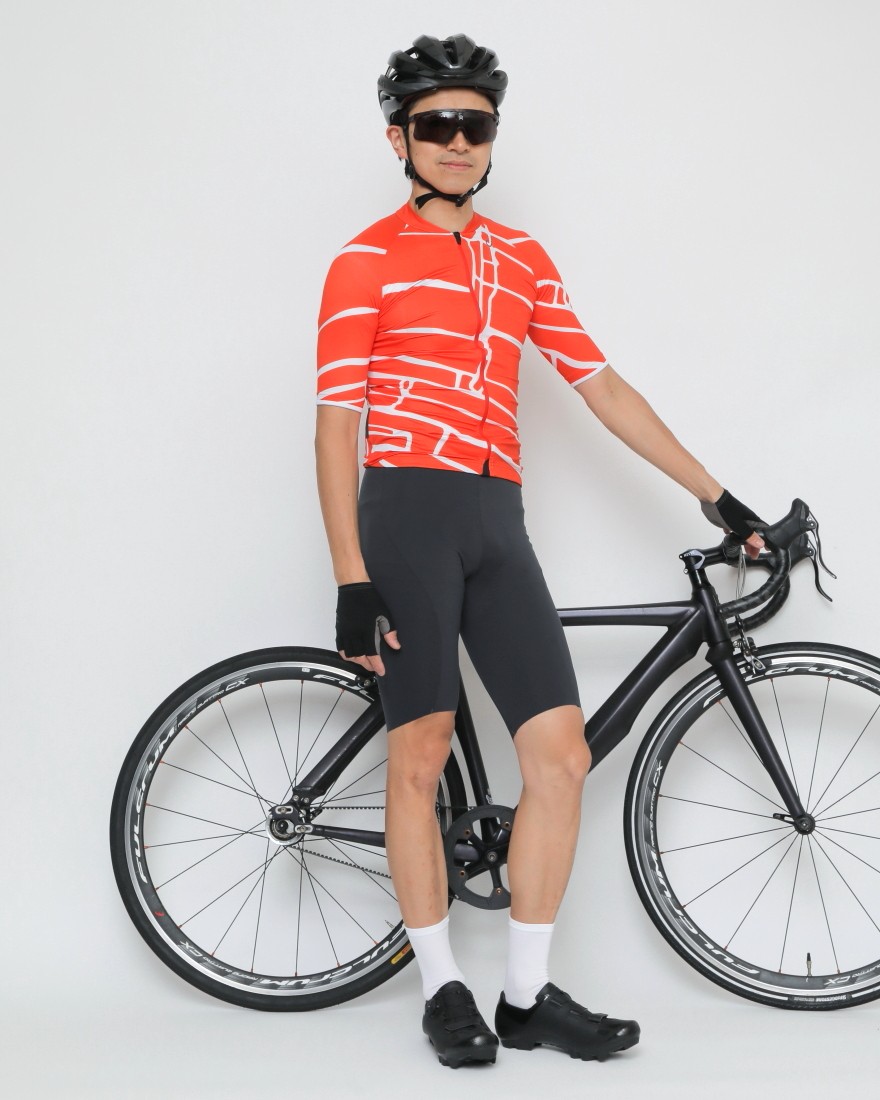Velocioショートスリーブジャージ【Block Print SE Jersey】ma