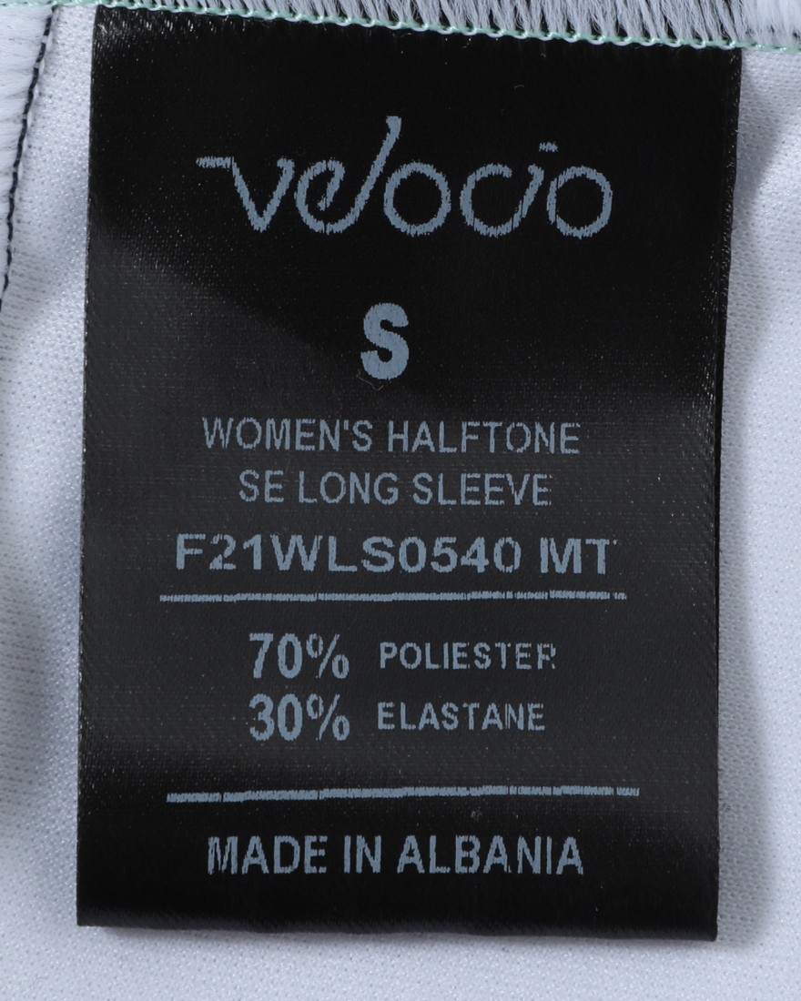 Velocioレディースロングスリーブジャージ【Women's Halftone SE Long Sleeve】19l
