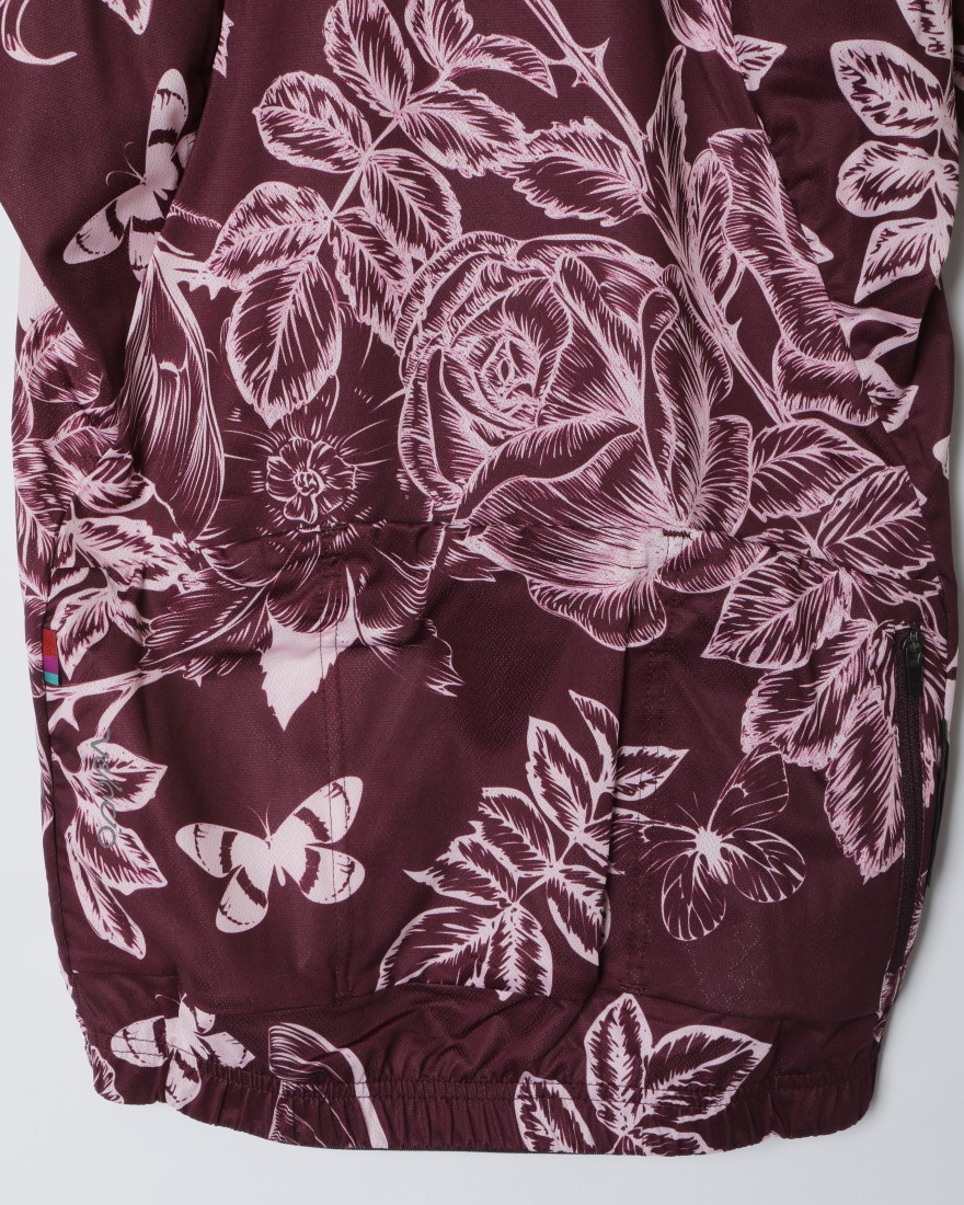 Velocioレディースショートスリーブジャージ【Women's Luna Floral SE Jersey】07l