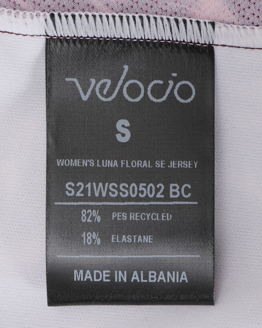 Velocioレディースショートスリーブジャージ【Women's Luna Floral SE Jersey】18l