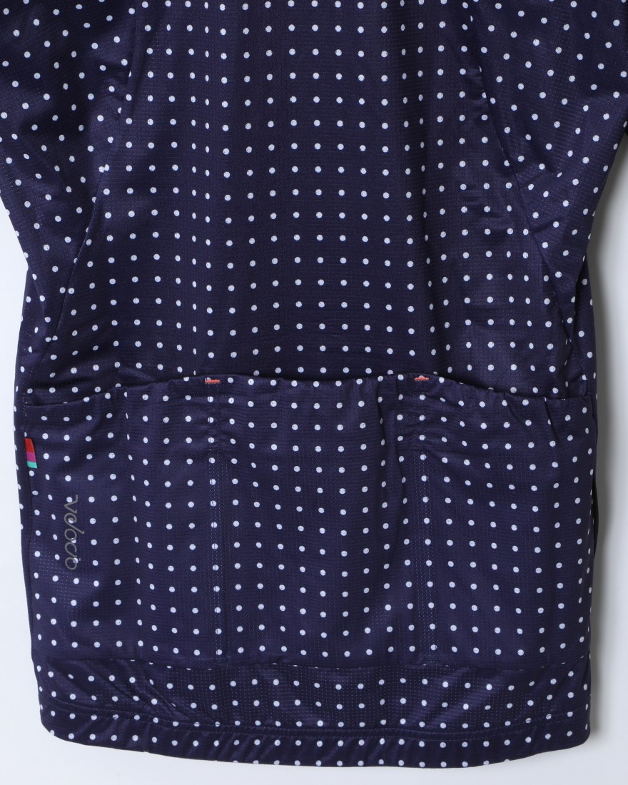 Velocioレディースショートスリーブジャージ【Women's Grid Dot Ultralight Jersey】07l