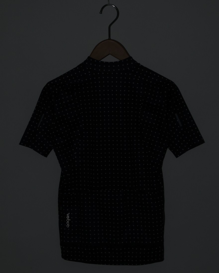 Velocioレディースショートスリーブジャージ【Women's Grid Dot Ultralight Jersey】10l