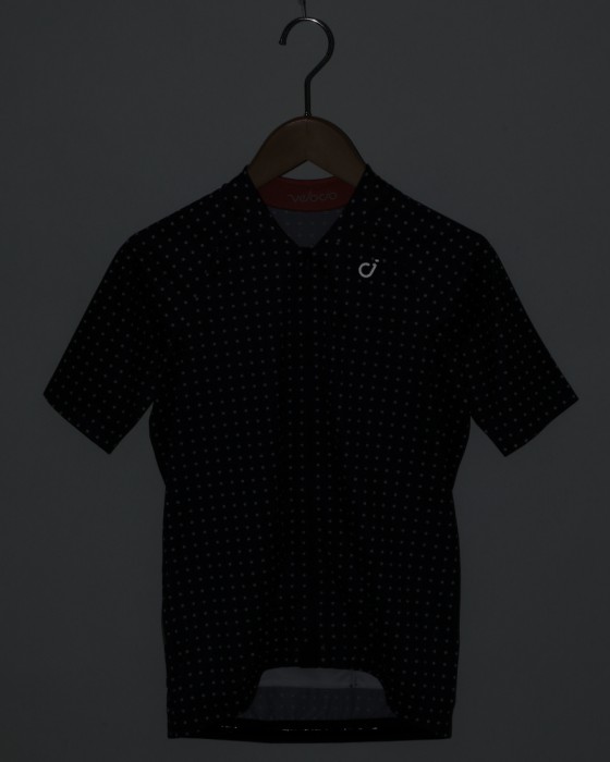Velocioレディースショートスリーブジャージ【Women's Grid Dot Ultralight Jersey】11l