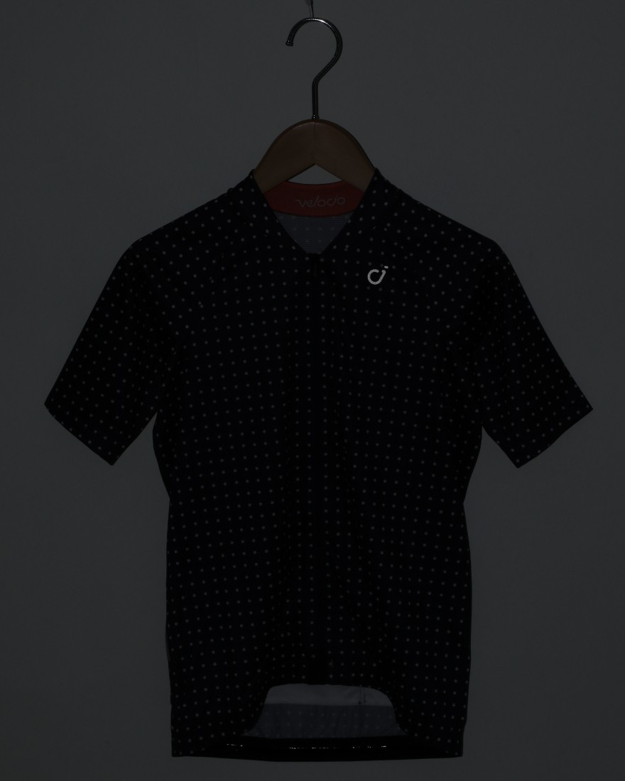 Velocioレディースショートスリーブジャージ【Women's Grid Dot Ultralight Jersey】11l